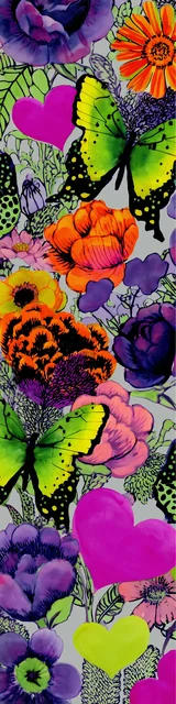 Free butterfly bookmarks of a beautiful colorful butterfly